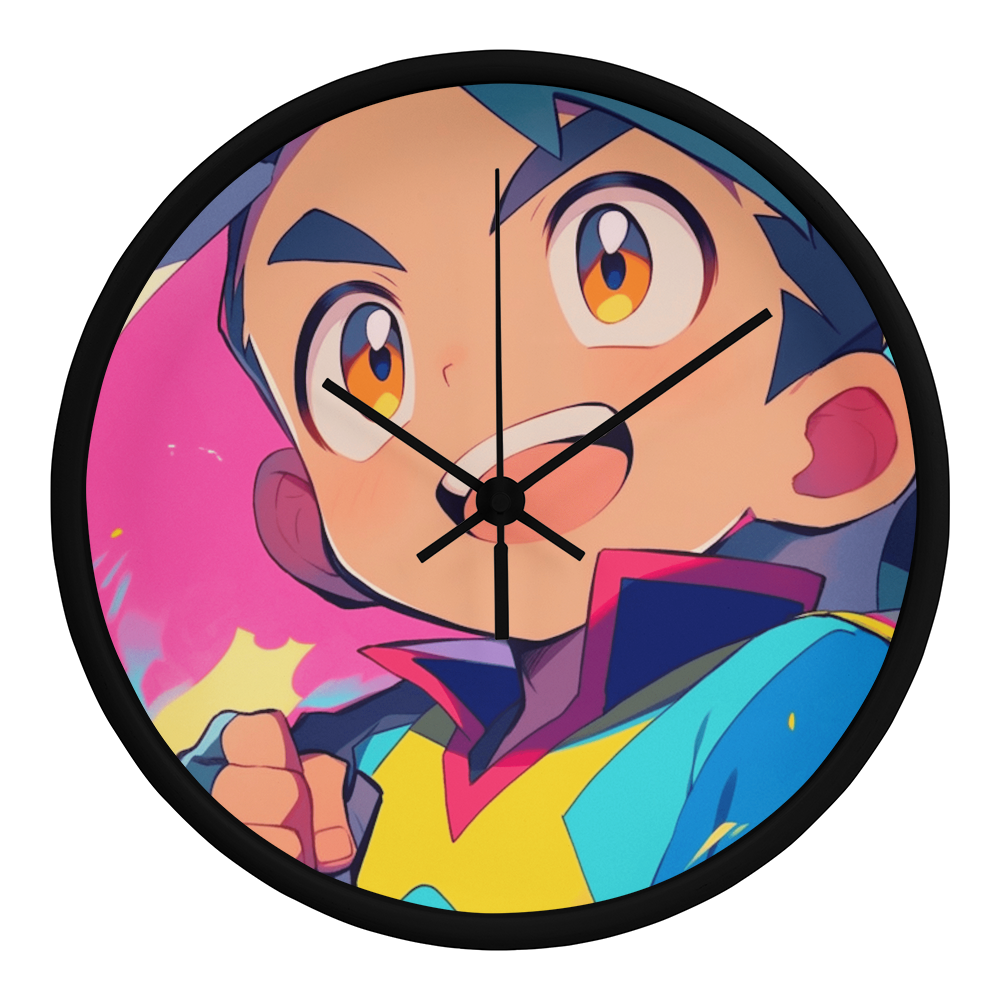 Anime Design Clock 3