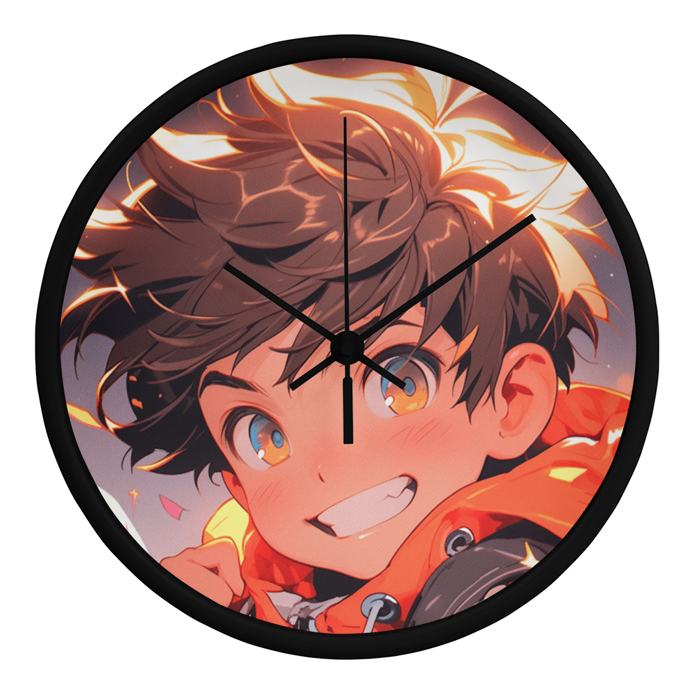 Anime Design Clock 4