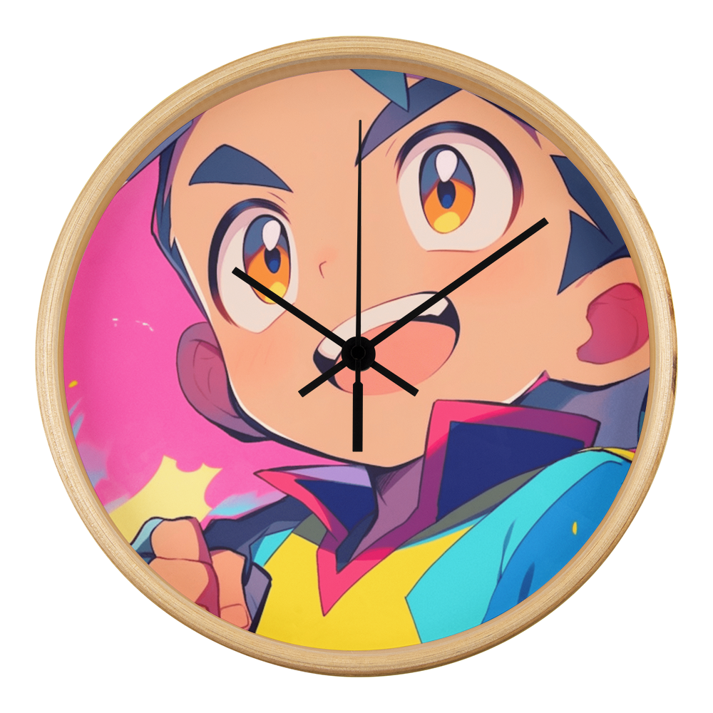 Anime Design Clock 3